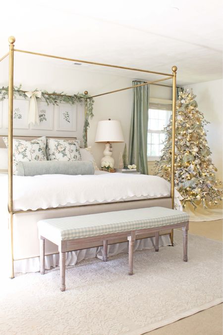 It’s a white Christmas in our bedroom!❄️ Today on Tuft & Trim I’m sharing the full tour and sources. Follow link below to check it out!👇🏼 
http://tuftandtrim.com/frosted-white-christmas-bedroom/


#LTKSeasonal #LTKHoliday #LTKhome