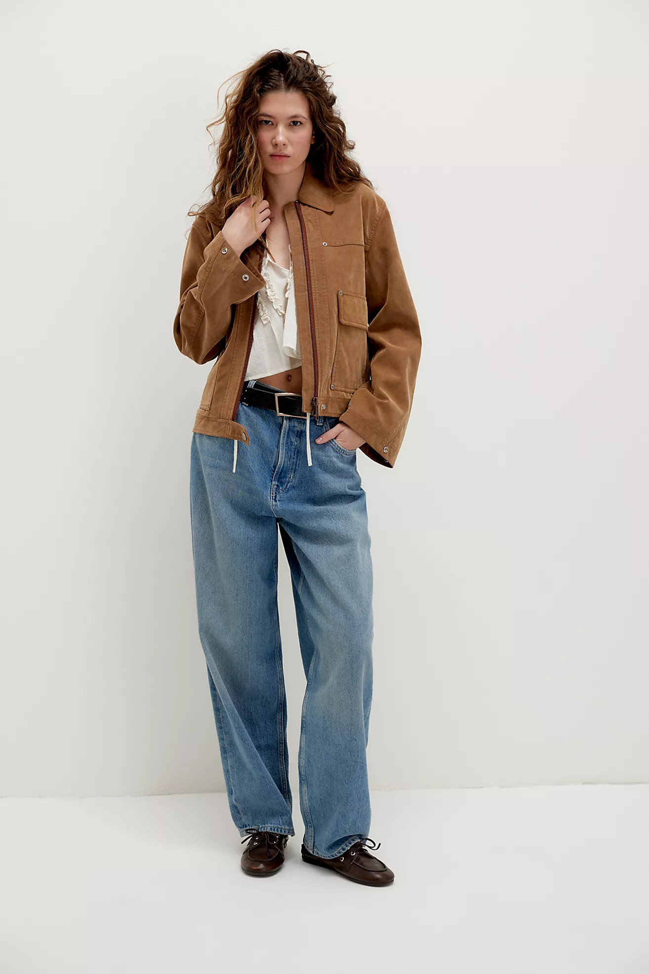 We The Free Blair Vegan Suede Jacket | Free People (Global - UK&FR Excluded)