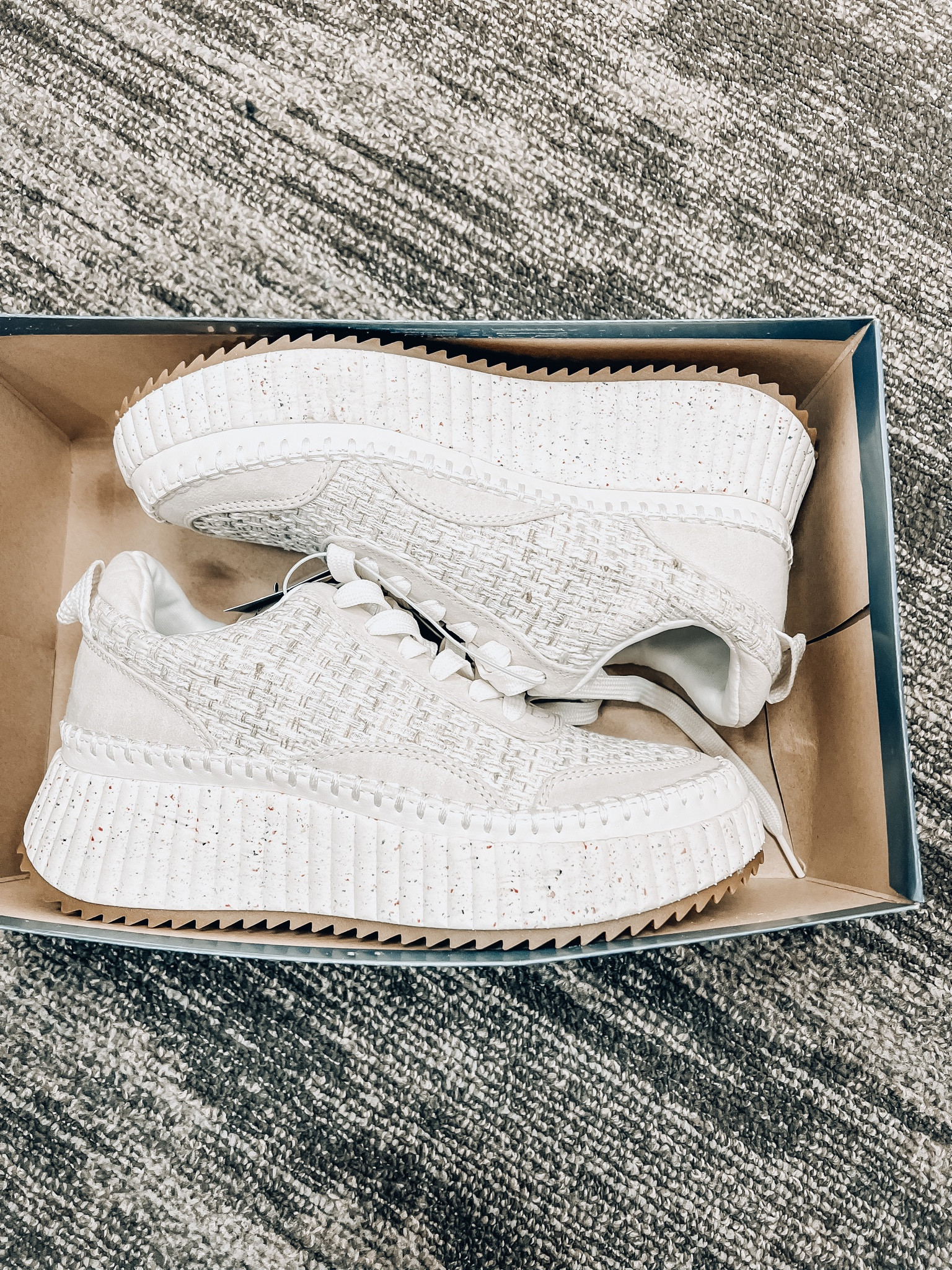 GET. THESE. Cutest sneaks and soo comfortable! 🤍🤍🤍 

#LTKunder50 #LTKstyletip #LTKshoecrush