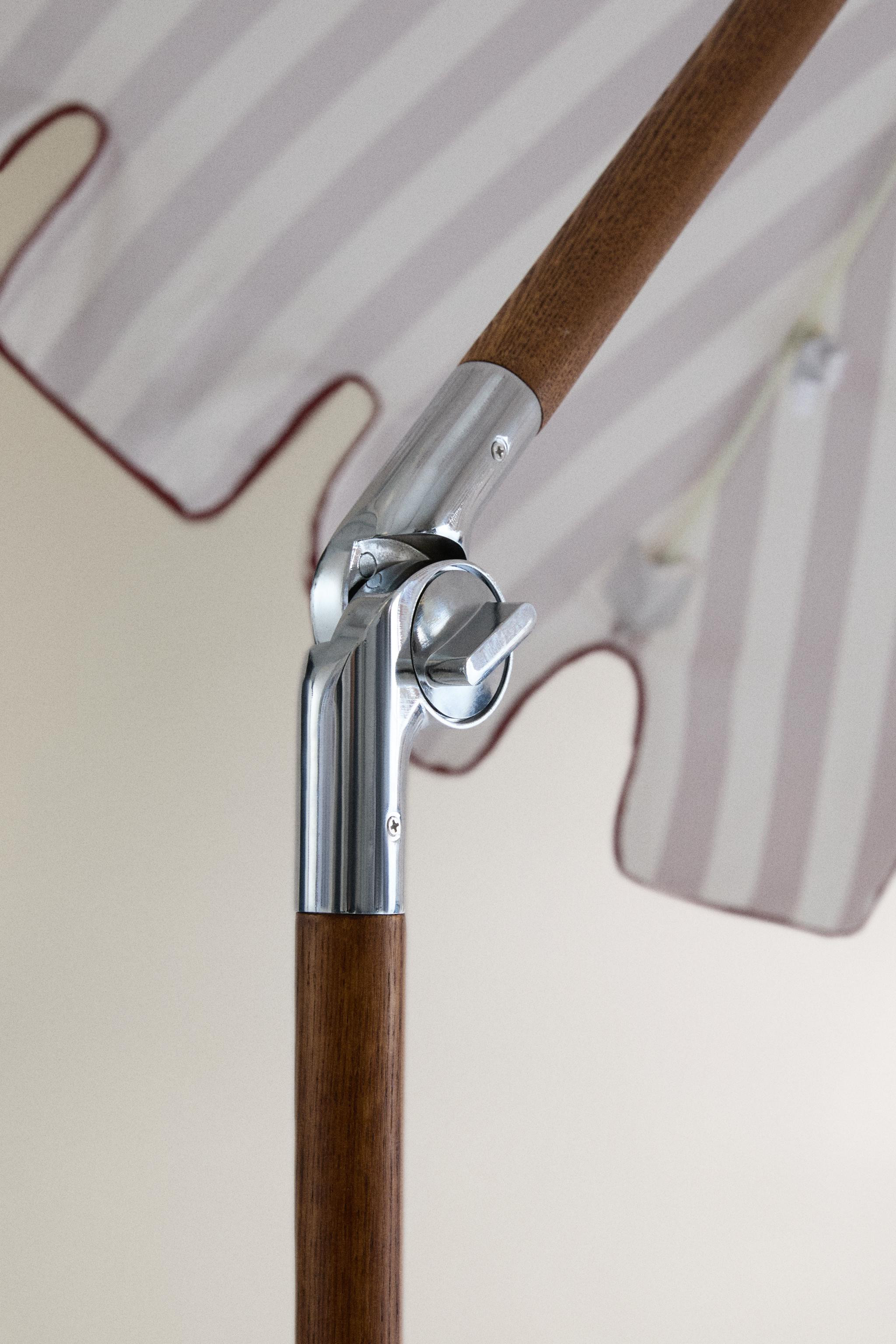 ASH WOOD UMBRELLA WITH CONTRAST PIPING (Ø 200 CM) | Zara US