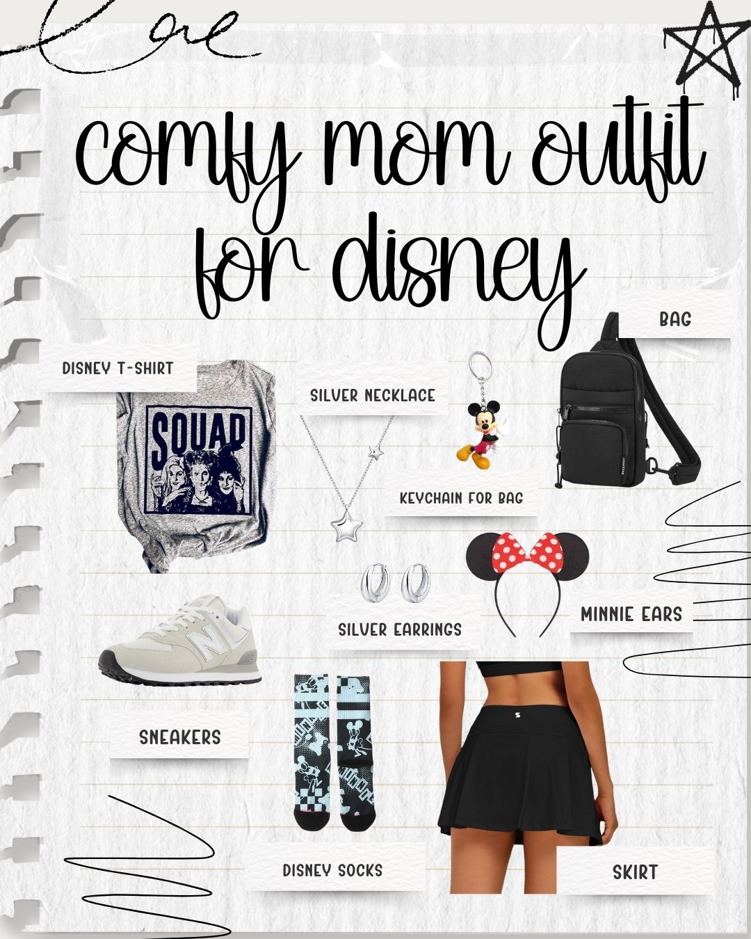 Disney plans? Wear this.
This Comfy Mom outfit just makes sense for a Disney day that is built for walking, and cute as a bonus! 
📌 Shop the whole look right here!

#LTKStyleTip #LTKFamily #LTKTravel