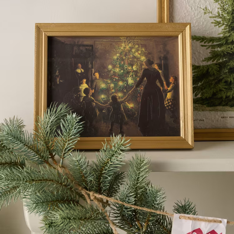 Silent Night Vintage Framed Print | Magnolia