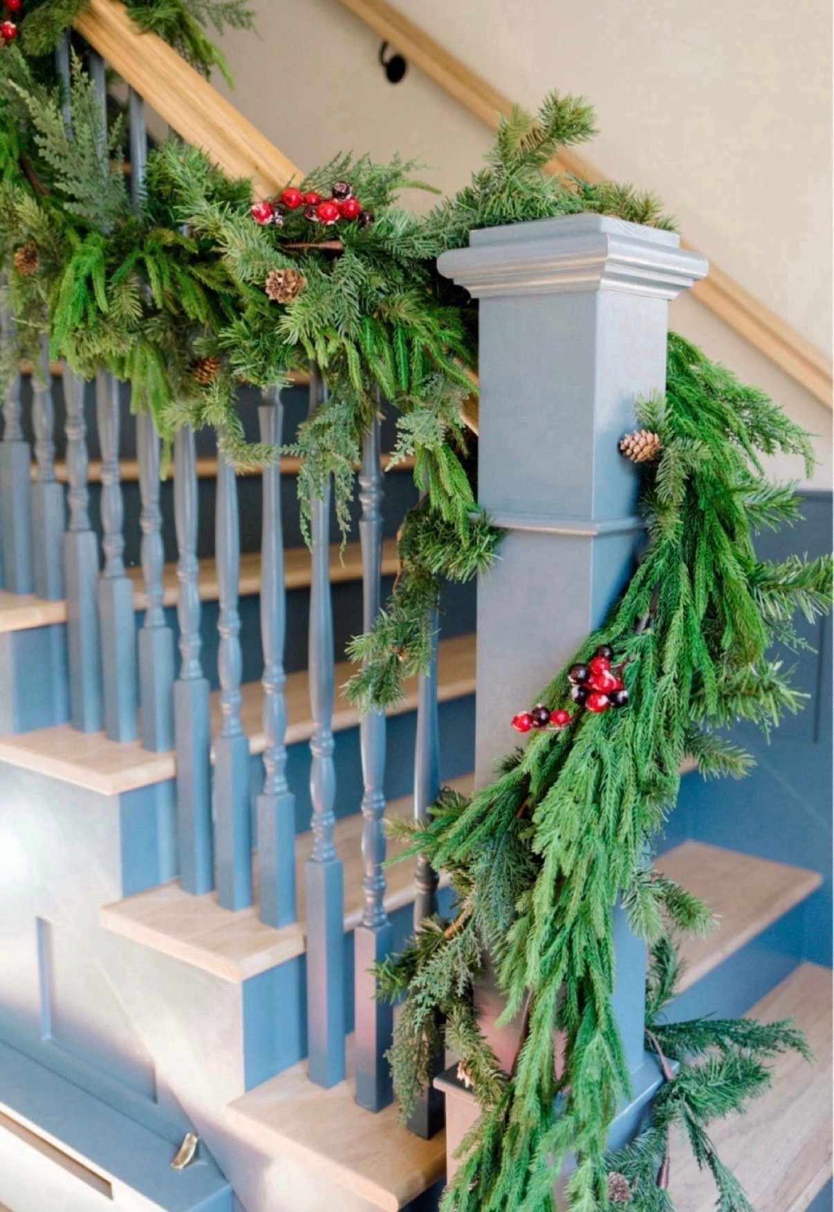 Real touch Norfolk Pine garland…my go to each Christmas. Looks so real without the mess of needles!

#LTKHoliday #LTKHome #LTKSeasonal