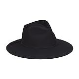 Lack of Color Women's The Paco Dome-Brimmed Fedora (Black, Small (55cm)) | Amazon (US)