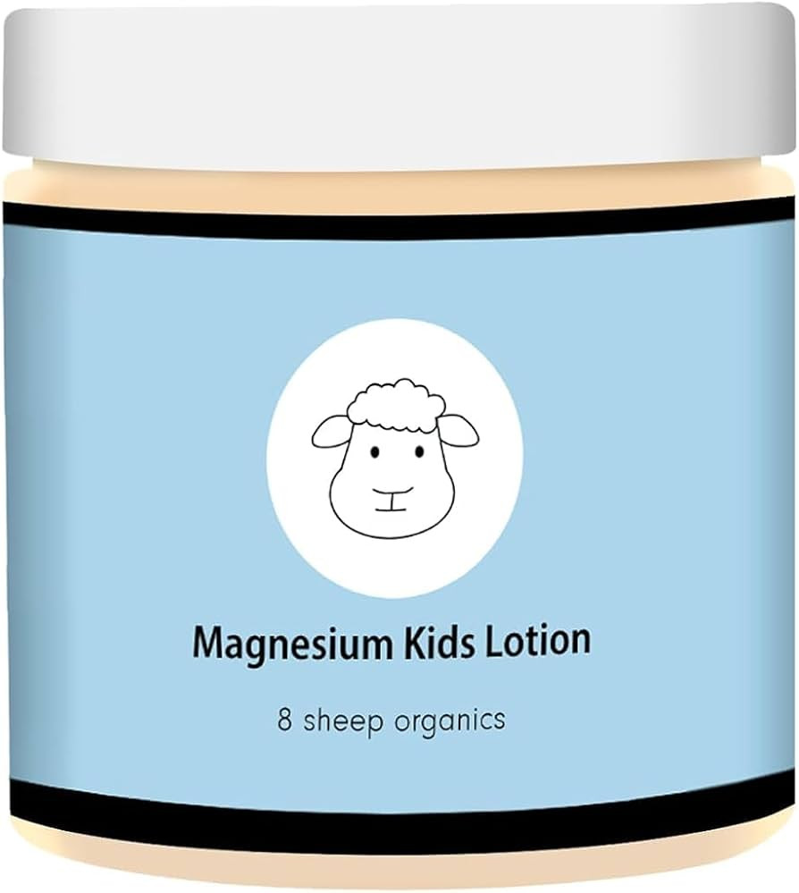 8 Sheep Organics Magnesium Lotion for Kids,Topical Magnesium Cream Helps Kids Stay Calm at Bedtim... | Amazon (US)