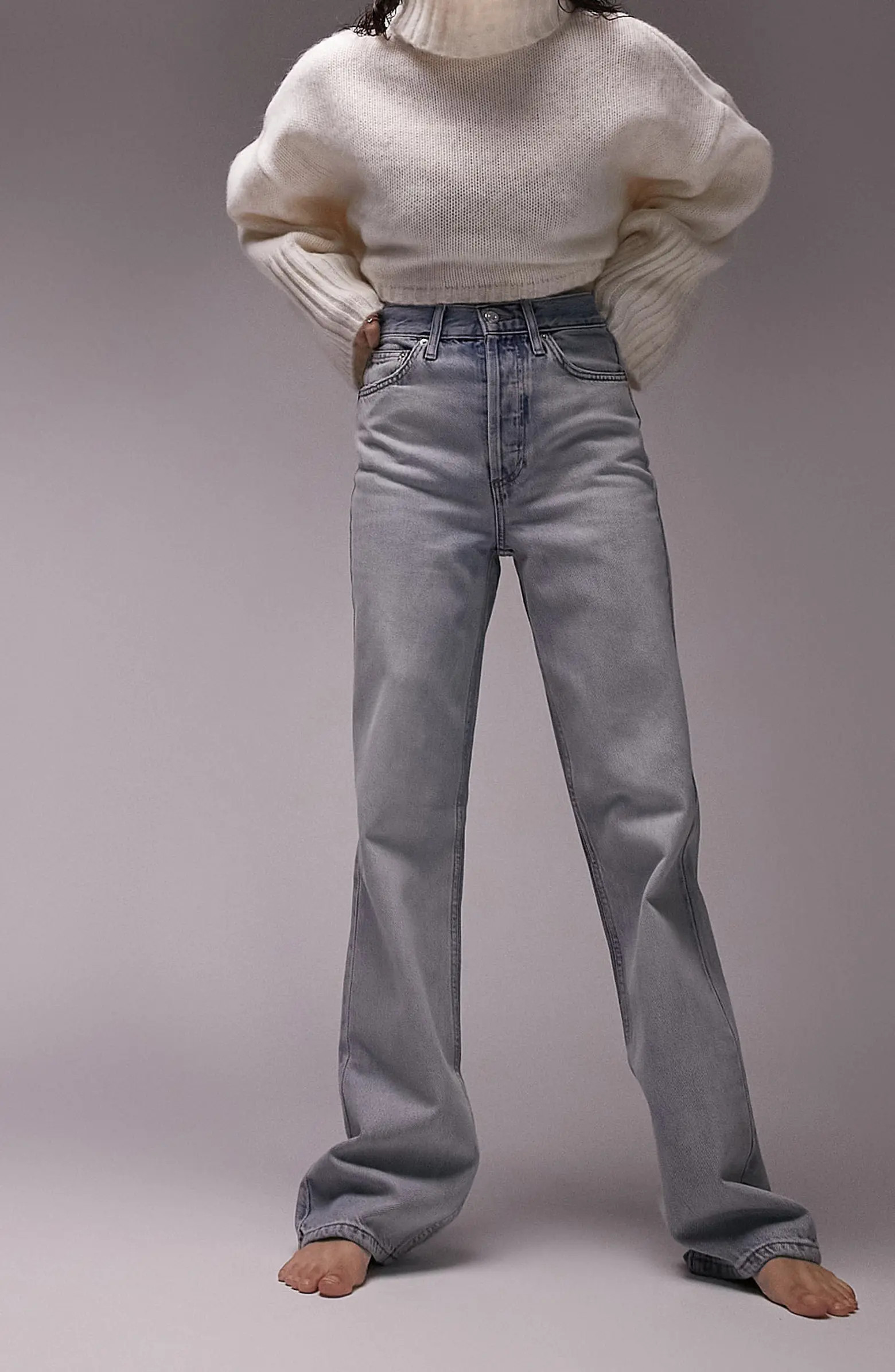 Kort High Waist Straight Leg Jeans | Nordstrom