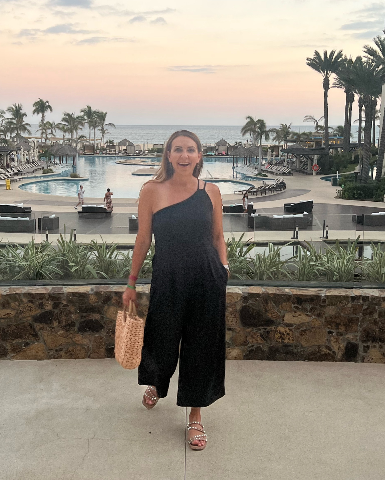 Great travel resort jumpsuit. I received so many compliments. I did shorten by six inches for a cropped look  

#LTKunder50 #LTKtravel