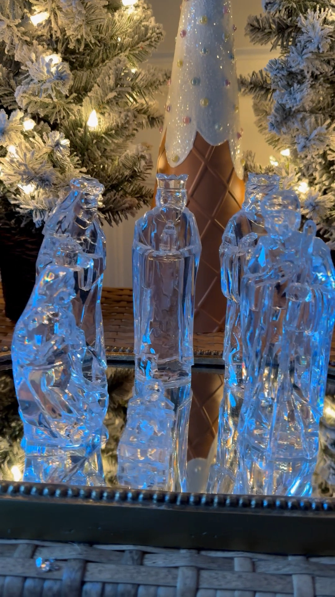 Acrylic nativity on sale for under $20! 

#LTKGiftGuide #LTKHoliday #LTKSeasonal