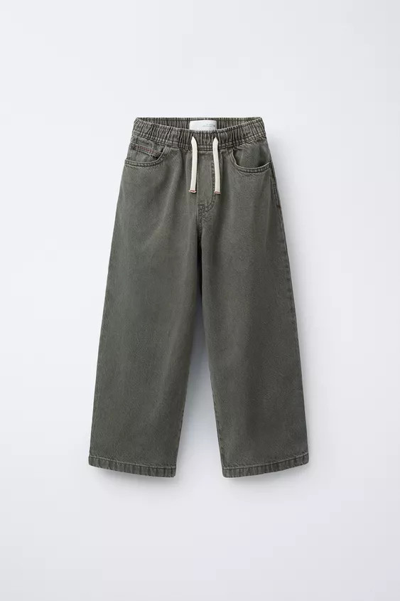 TWILL BAGGY TROUSERS | Zara UK