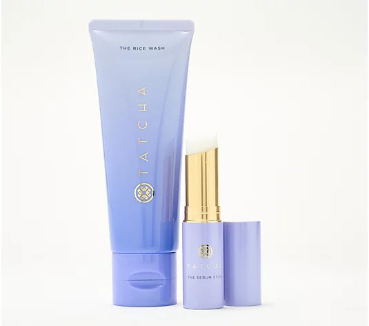 TATCHA Serum Stick & Rice Wash - QVC.com | QVC