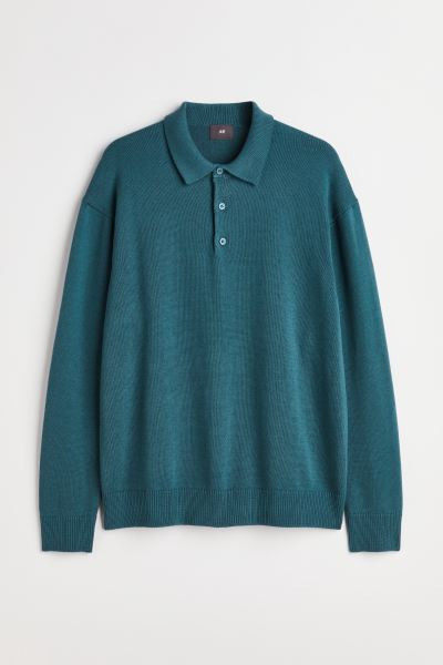 Relaxed Fit Cotton polo shirt | H&M (UK, MY, IN, SG, PH, TW, HK)