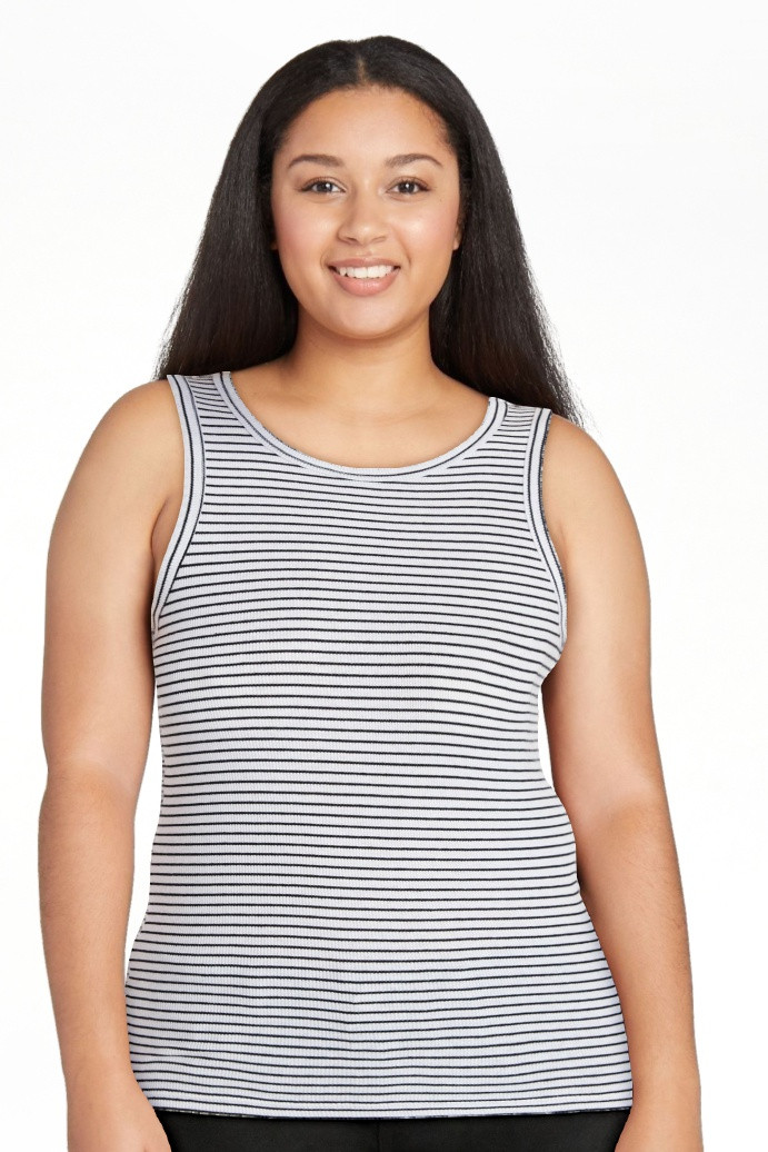 No Boundaries Ribbed High Neck Tank Top, Women's XXS-XXL | Walmart (US)