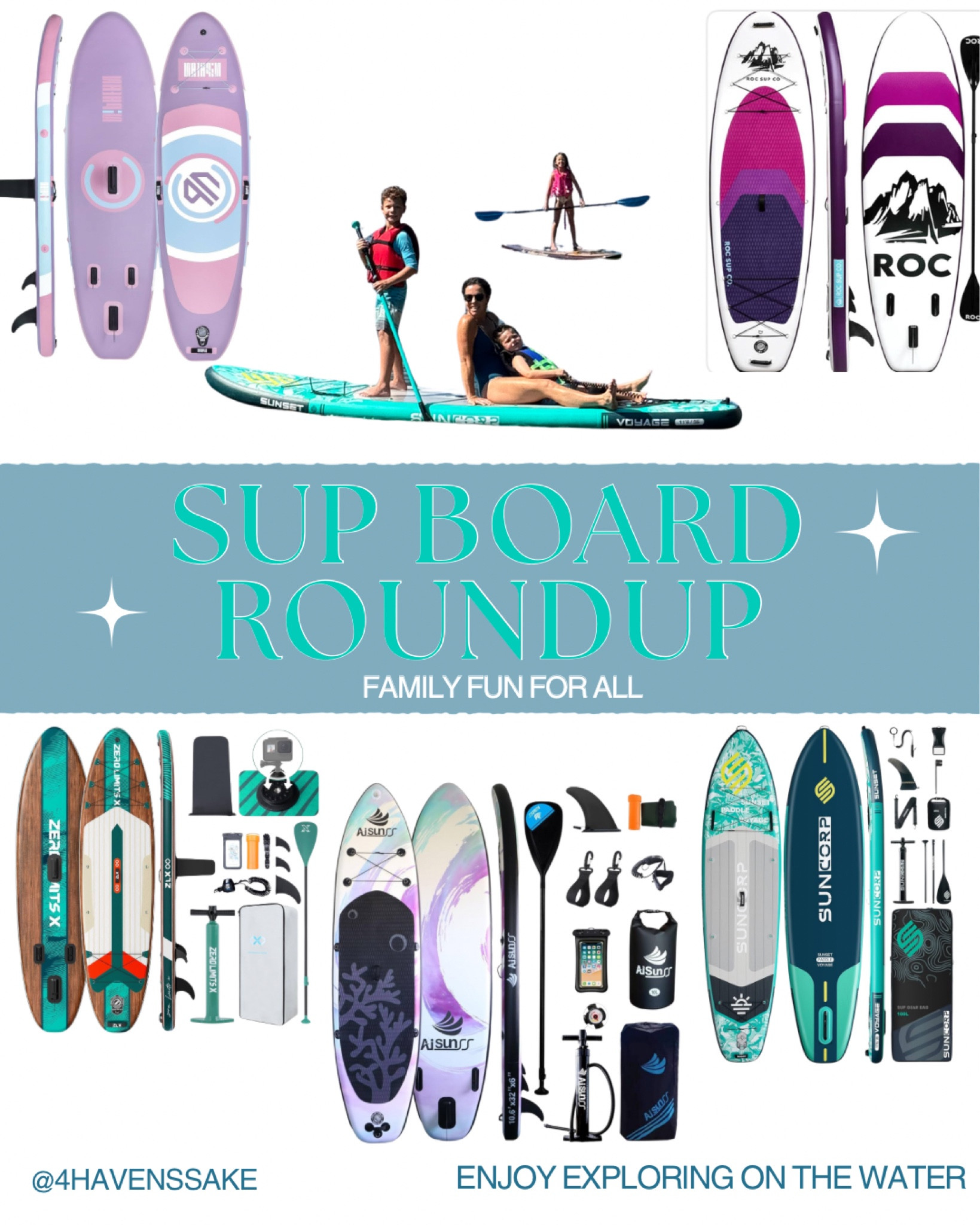 We had the most relaxing time on our SUP board at the lake. Hands down, worth the money. Ours can support 3 people!! Easy to inflate and deflate.  

This will be something we enjoy at the lake & beach. Looking forward to many more adventures on the water. 

#LTKFamily #LTKActive #LTKSwim