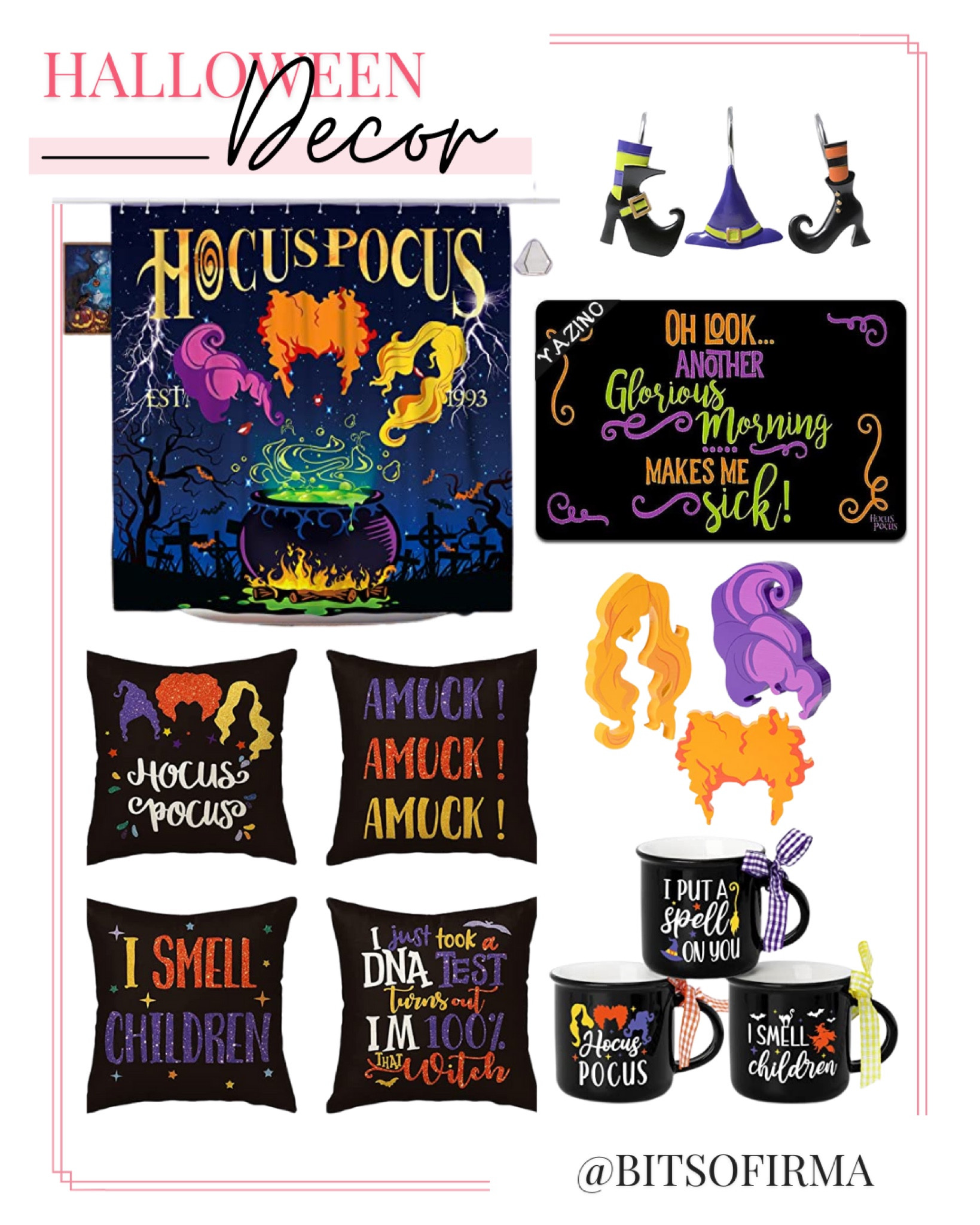 Hocus Decor from Amazon 

Halloween | Halloween Decor | Halloween 2022 | Halloween Party | Halloween Costumes | Halloween for Kids | Halloween Bathroom Decor | Halloween Shower Curtain | Halloween Outdoor Decorations | Halloween Ideas | Halloween Decorations | Halloween Shopping | Hocus Pocus | Nightmare before Christmas | Amazon Halloween | Amazon | Walmart Halloween | DIY Halloween | 

#LTKSeasonal #LTKhome #LTKfamily