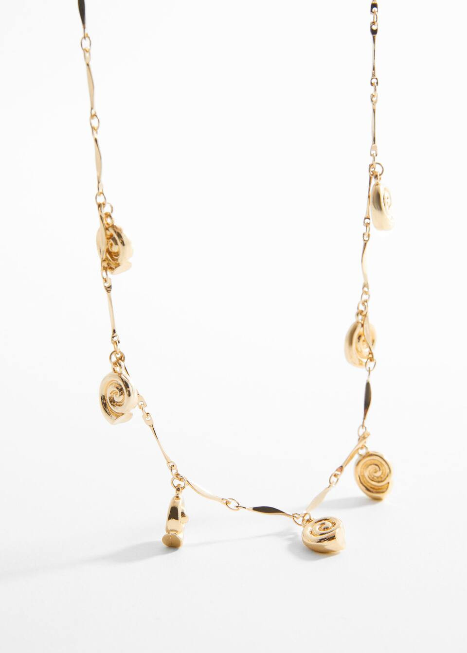 Shells bead necklace | MANGO (US)