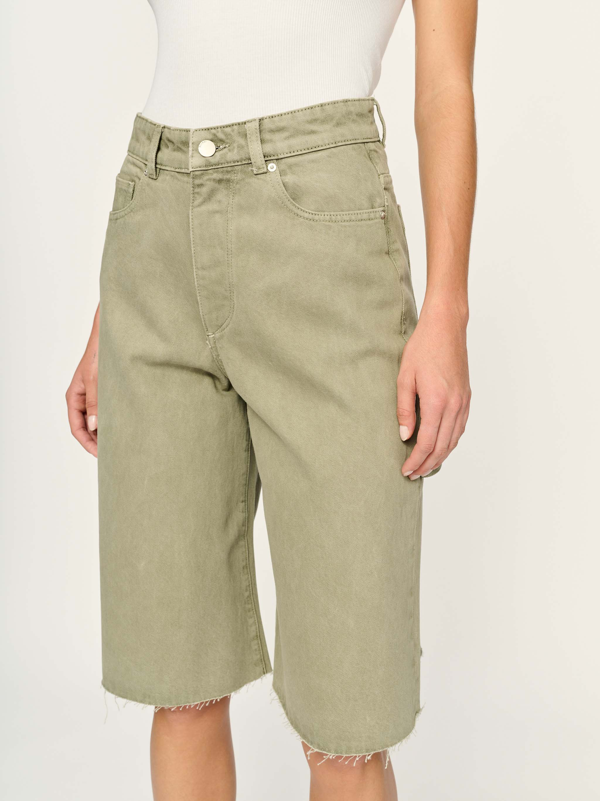 Lucila Jean Short Ultra High Rise 15" | Alpine Green | DL 1961 Women