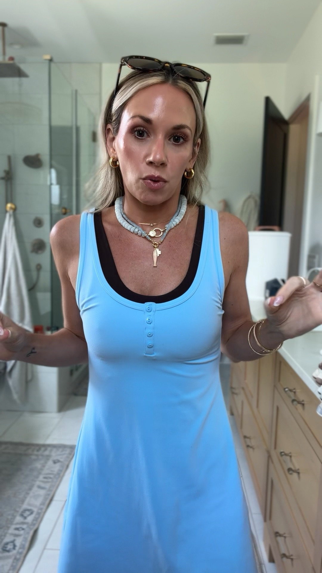 My Abercrombie active dress is on sale! I’m wearing an xs regale and runs tts! I love that it has a space in the back to go to the bathroom!

#LTKootd #LTKgrwm #LTKmomlife