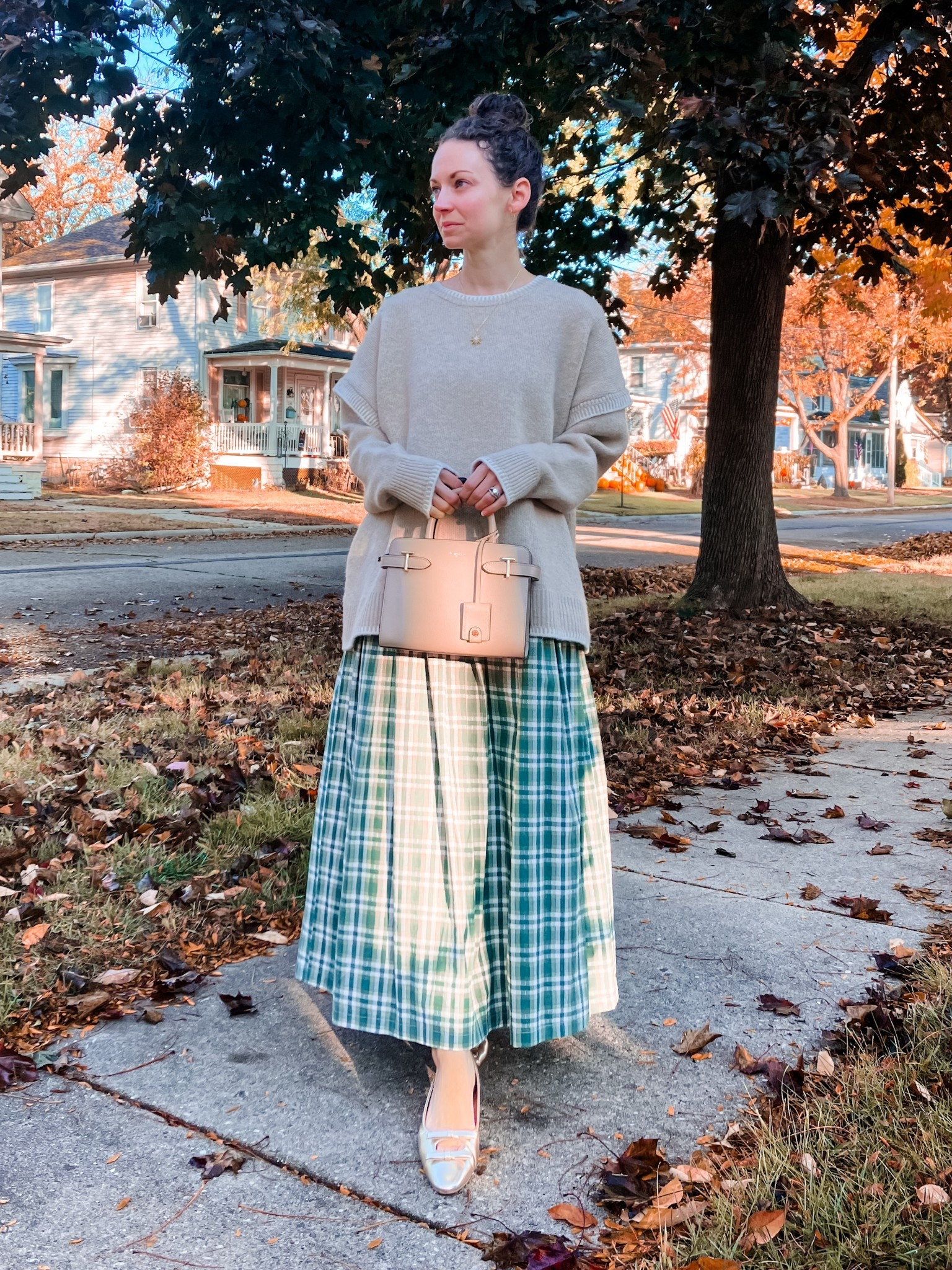 Fall church outfit. 
Modest outfit. Classic outfit. Fall outfit. 

#LTKOver40 #LTKPetite #LTKSeasonal