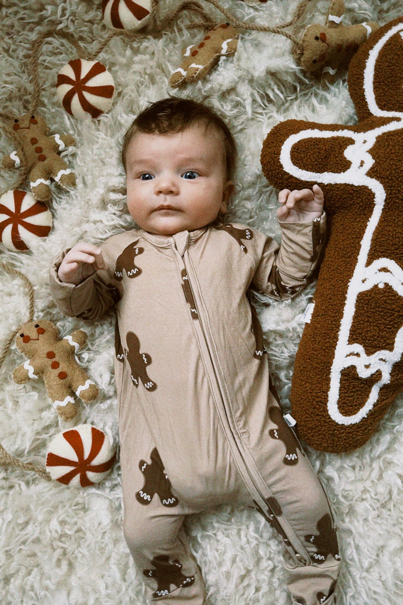 Gingerbread zip up pajamas from Forever French Baby - listed this years zip up from them and similar ones

#LTKBaby #LTKHoliday
