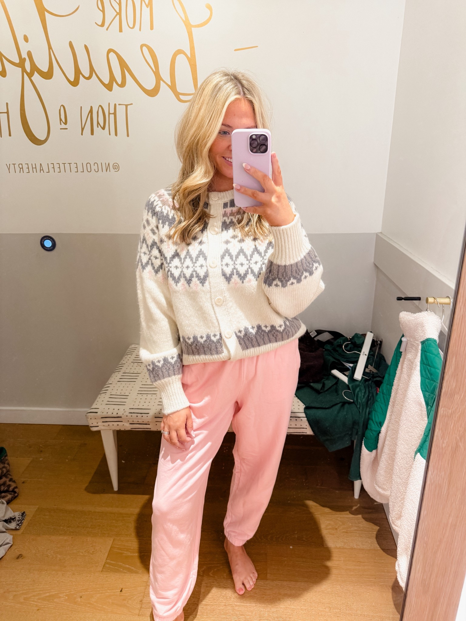 I love this sweater for the holidays! Dress up or down 🩷

#LTKFindsUnder50 #LTKSaleAlert #LTKHoliday