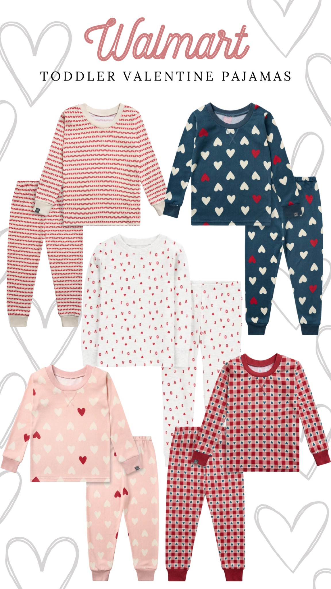 Walmart toddler valentine pajamas ♥️

THEBLOOMINGNEST Walmart toddler pajamas valentines 

#LTKKids #LTKStyleTip #LTKSeasonal