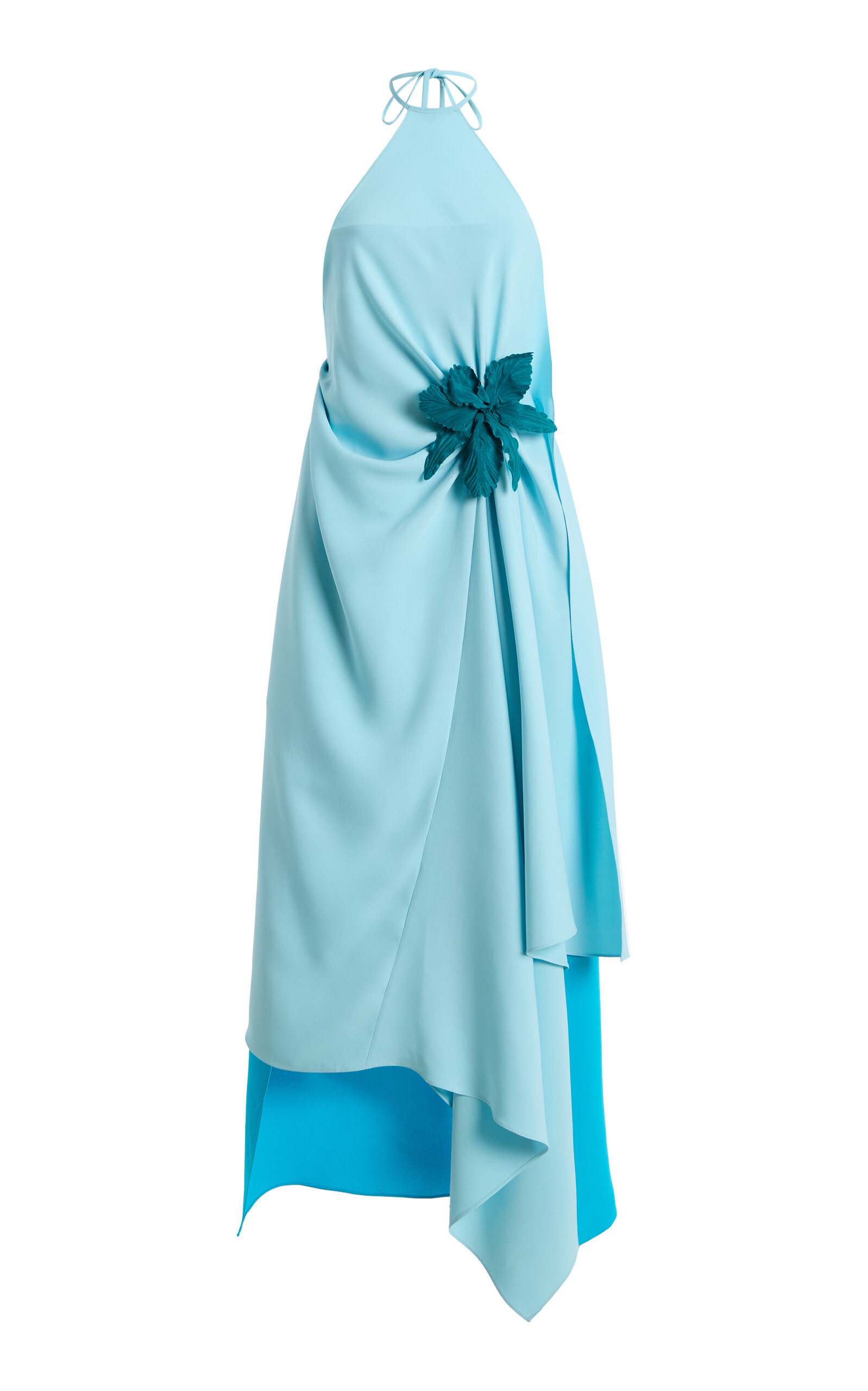 Exclusive La Isla Silk Midi Scarf Dress | Moda Operandi (Global)