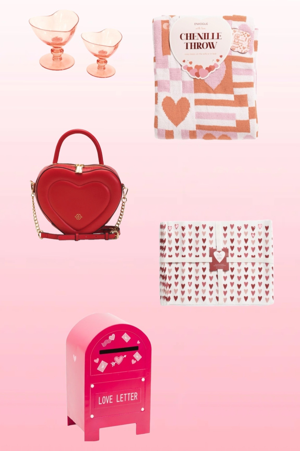 Valentine’s Day gifts, Valentine’s Day decor inspo, bday home decor, women’s red purse, heart purse, valentine table settings, place Mats, love letters 

#LTKHome #LTKFindsUnder100 #LTKSeasonal