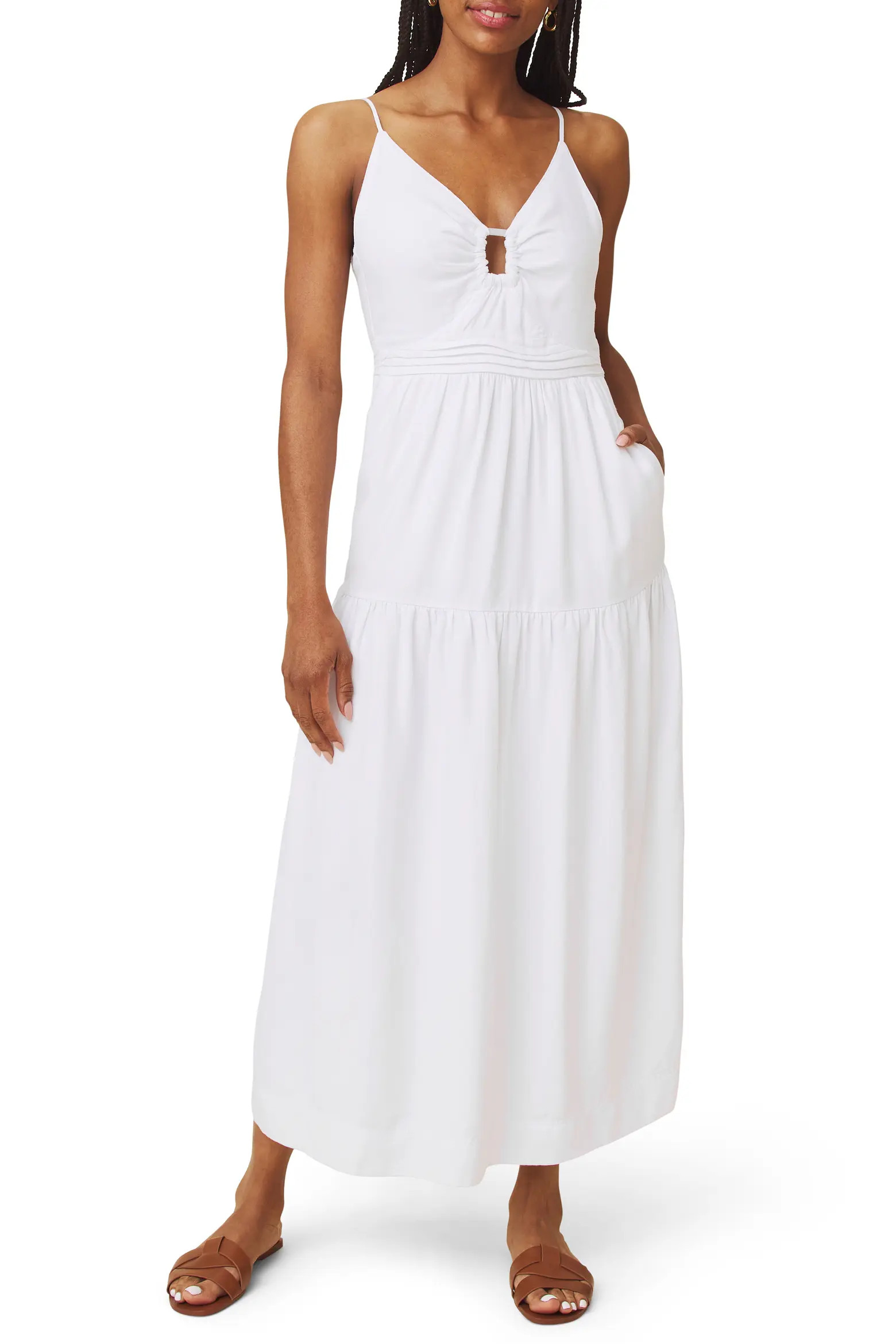 Darcy Sleeveless Tiered Maxi Dress (Women) | Nordstrom | Nordstrom