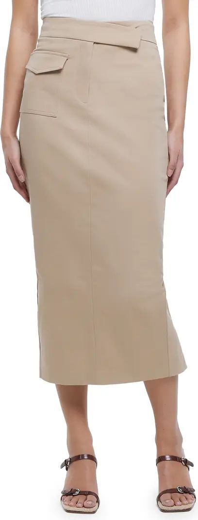 Utility Midi Pencil Skirt | Nordstrom