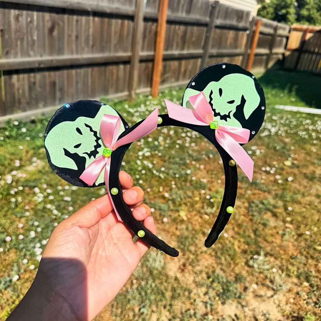 Oogie Boogie Minnie Ears | Halloween Disney Ears | Nightmare Before Christmas Headband | Disney H... | Etsy (US)