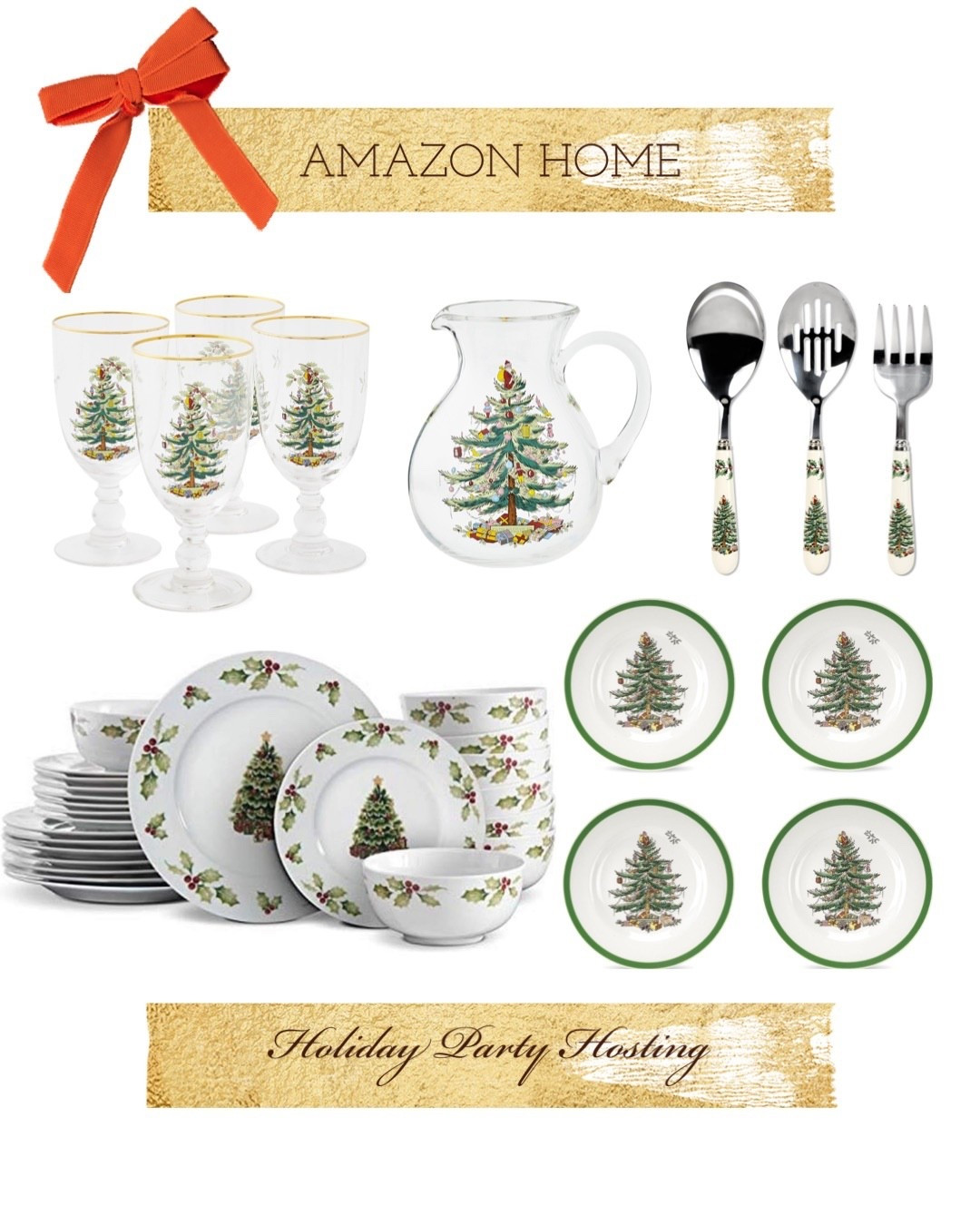 Amazon Home holiday hosting 🎄✨
Classic Christmas dinnerware and serveware Spode #HolidayHosting

#LTKHoliday #LTKCyberWeek #LTKGiftGuide