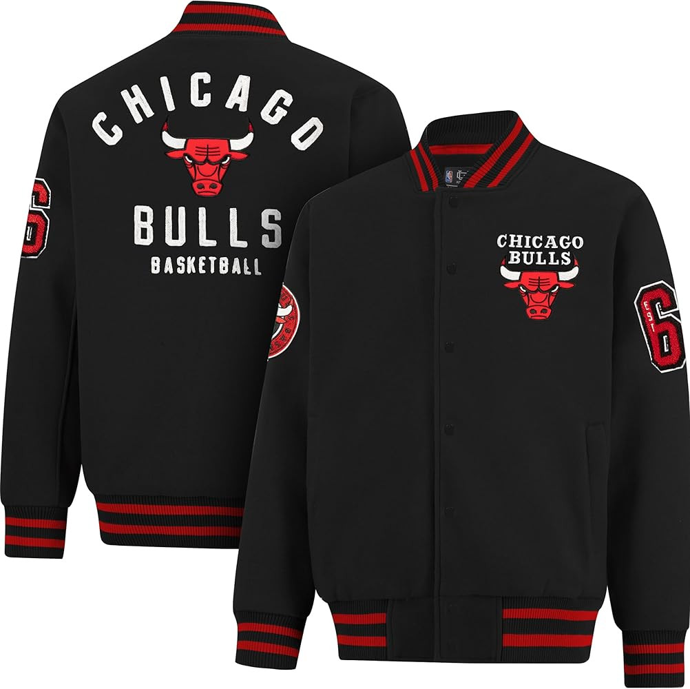 Ultra Game Men's NBA Official Game Time Varsity Jacket | Amazon (US)