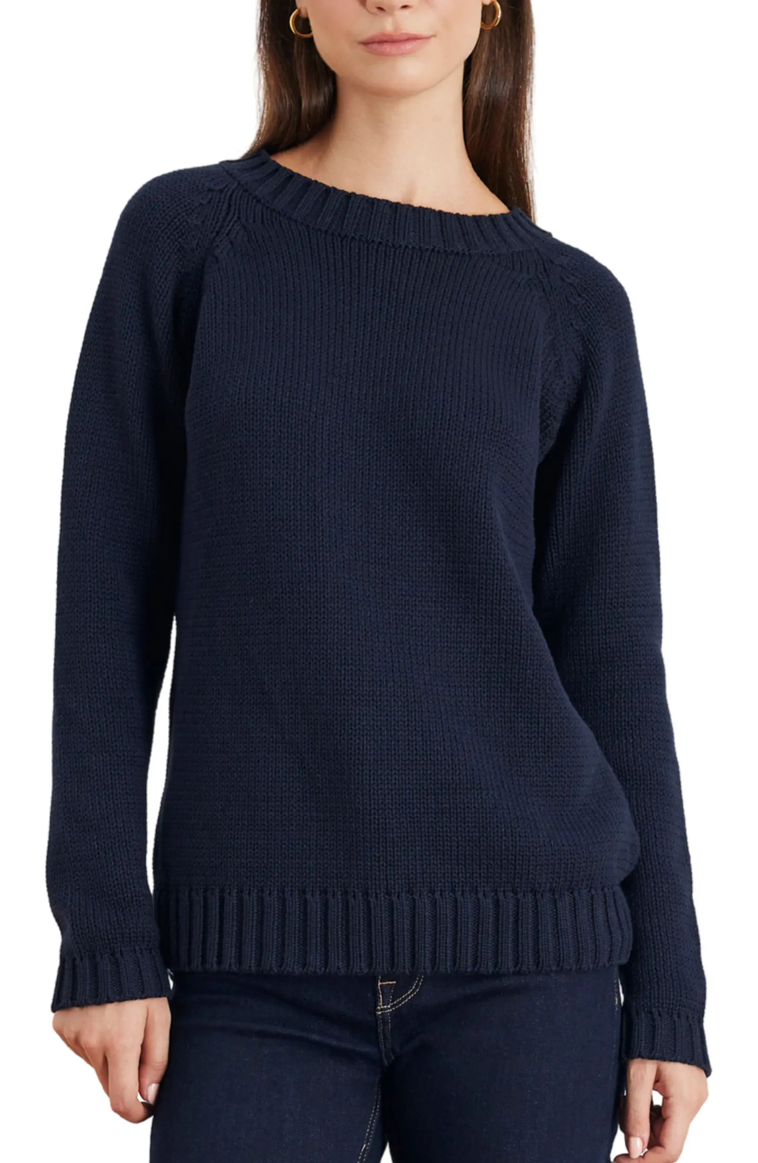 Aspen Cotton Crewneck Sweater | Nordstrom