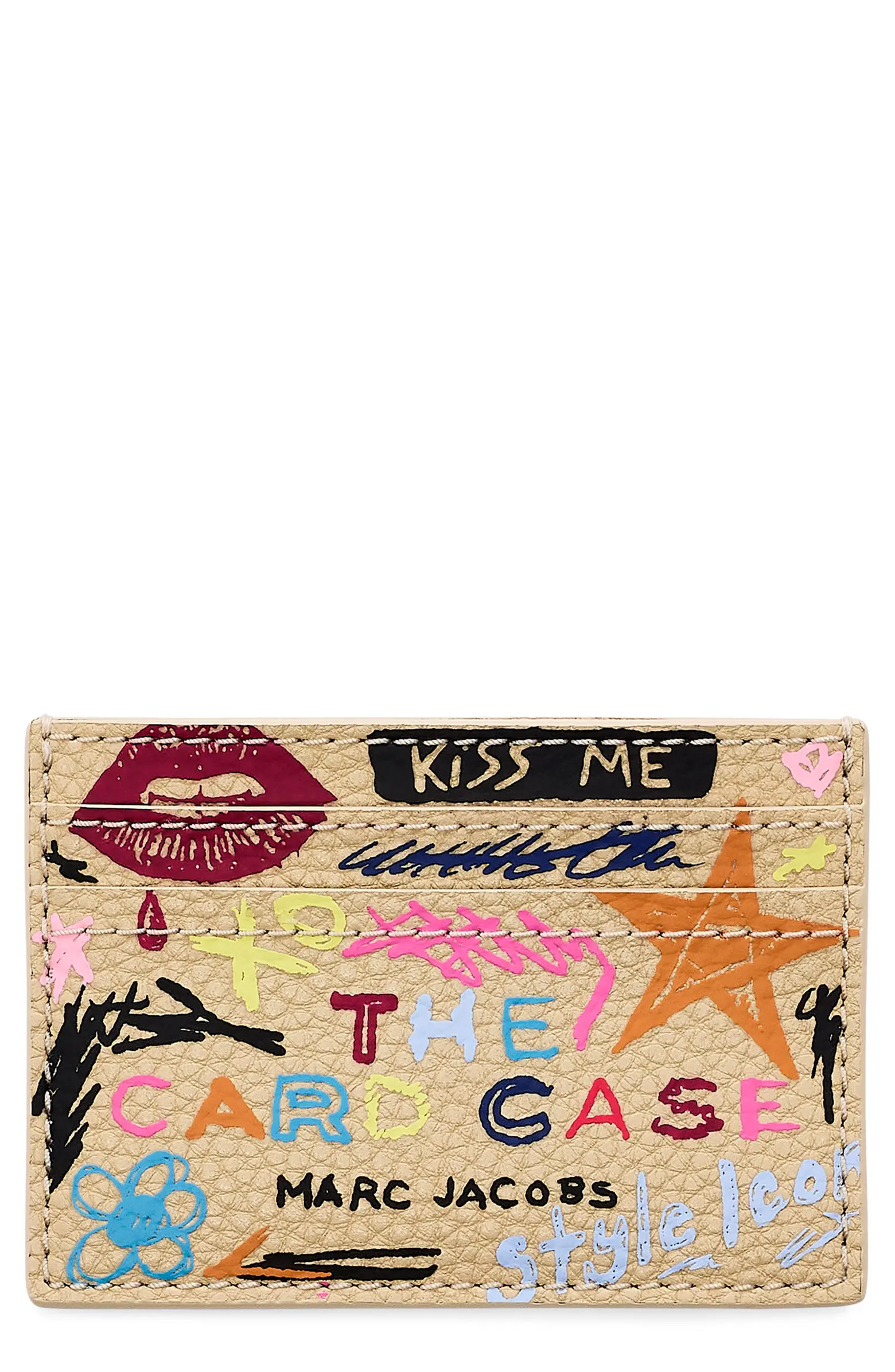 The Punk Scribble Card Case | Nordstrom