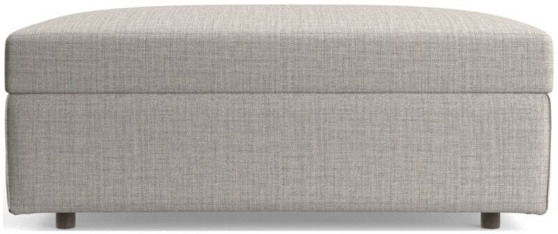 Barrett II Storage Ottoman + Reviews | Crate & Barrel | Crate & Barrel