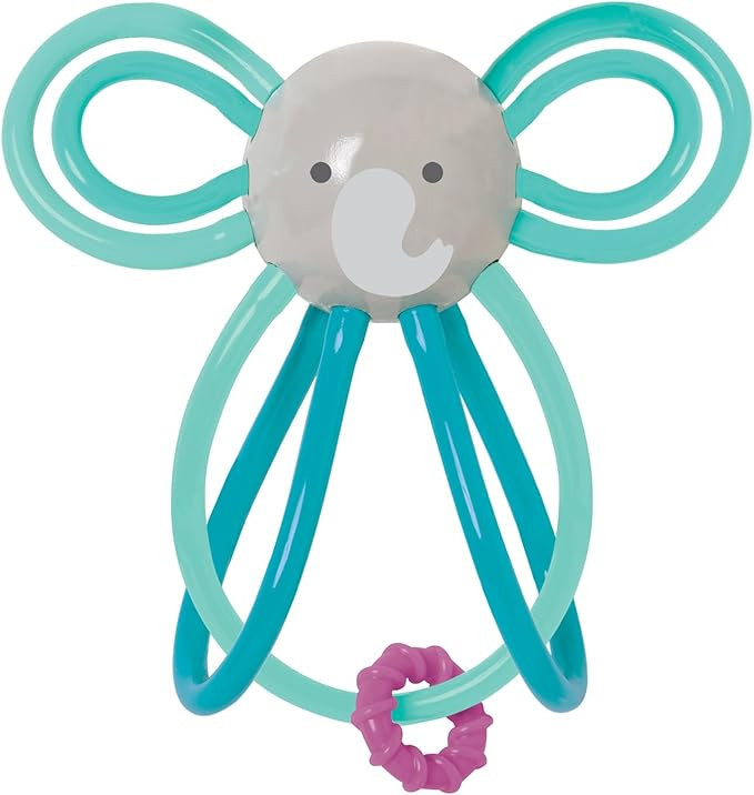 Manhattan Toy Winkel Elephant Rattle & Sensory Teether | Amazon (US)