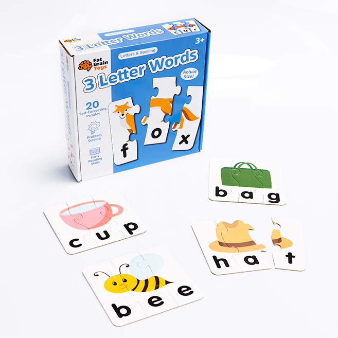 3 Letter Words | Fat Brain Toys