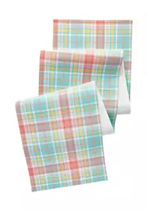 Spring Awakening Plaid Table Runner | Belk
