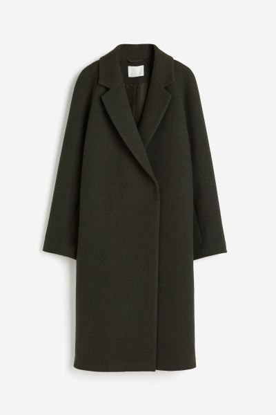 Double-breasted Coat - Black - Ladies | H&M US | H&M (US + CA)