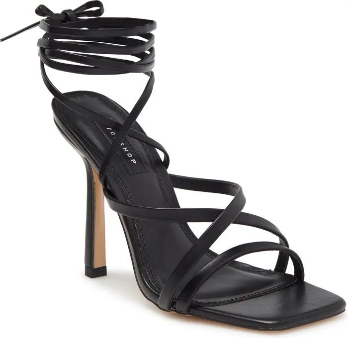 Topshop Salda Wrap Strappy Stiletto Sandal | Nordstromrack | Nordstrom Rack