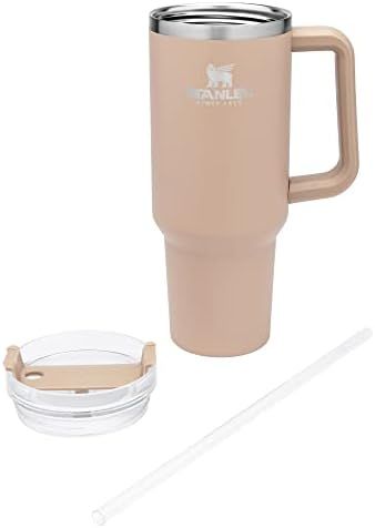 Stanley Adventure Reusable Vacuum Quencher Tumbler with Straw, Leak Resistant Lid, Insulated Cup,... | Amazon (US)