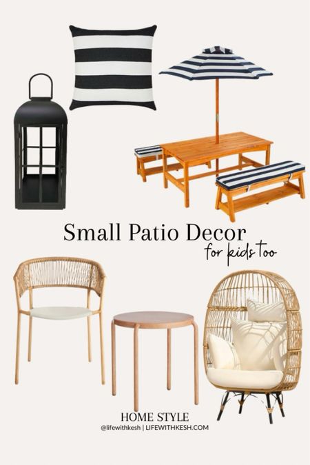 Affordable small patio decor for families 

#LTKhome #LTKfamily #LTKSeasonal