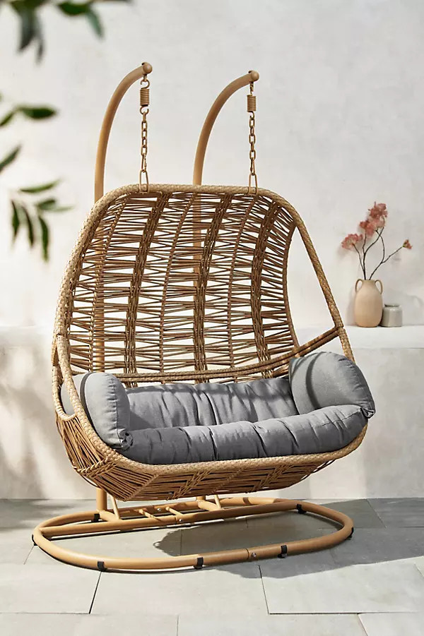Hanging Basket Two Seat Chair | Anthropologie (US)