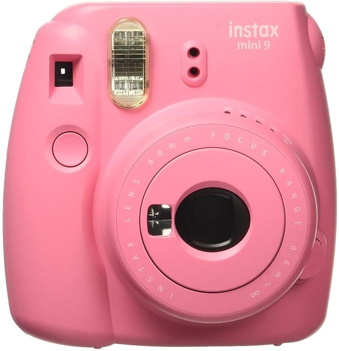 Fujifilm Instax Mini 9 Instant Camera, Flamingo Pink | Amazon (US)
