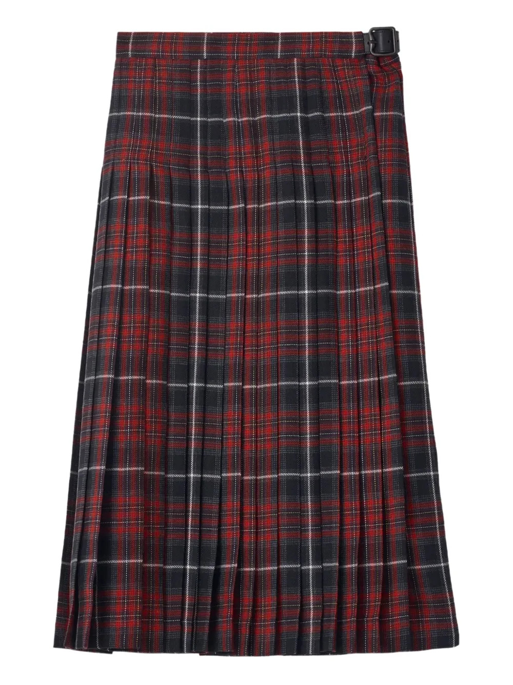 Burberry tartan-check Pleated Skirt | Red | FARFETCH UK | Farfetch Global