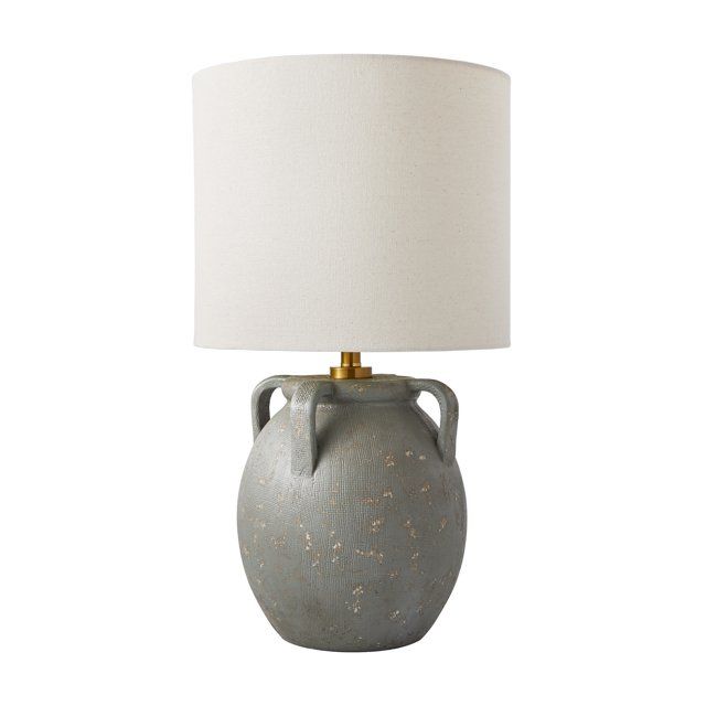 Better Homes & Gardens 21" Aged Blue Table Lamp with Shade by Dave & Jenny Marrs | Walmart (US)