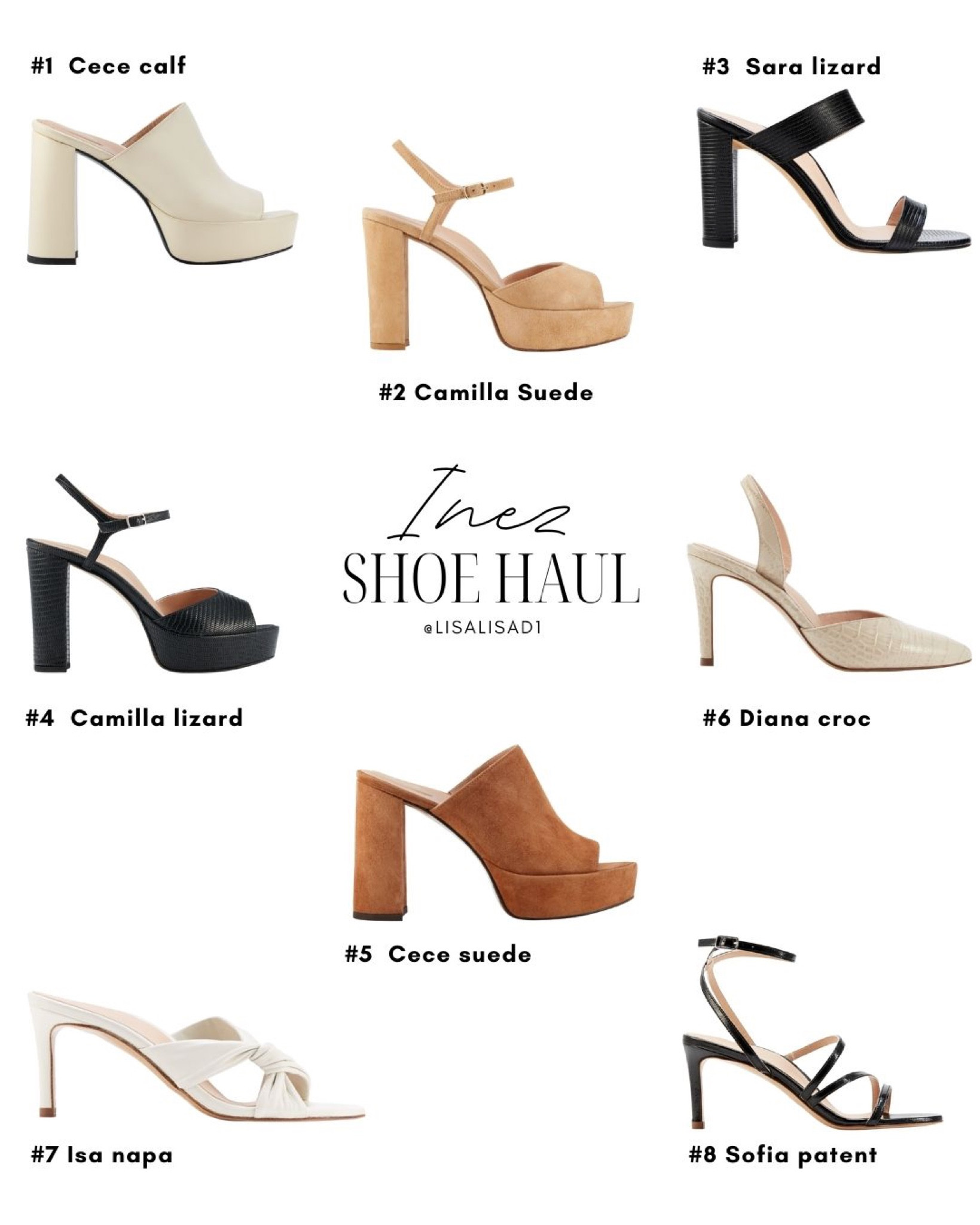 Inez shoe haul

#LTKshoecrush #LTKstyletip