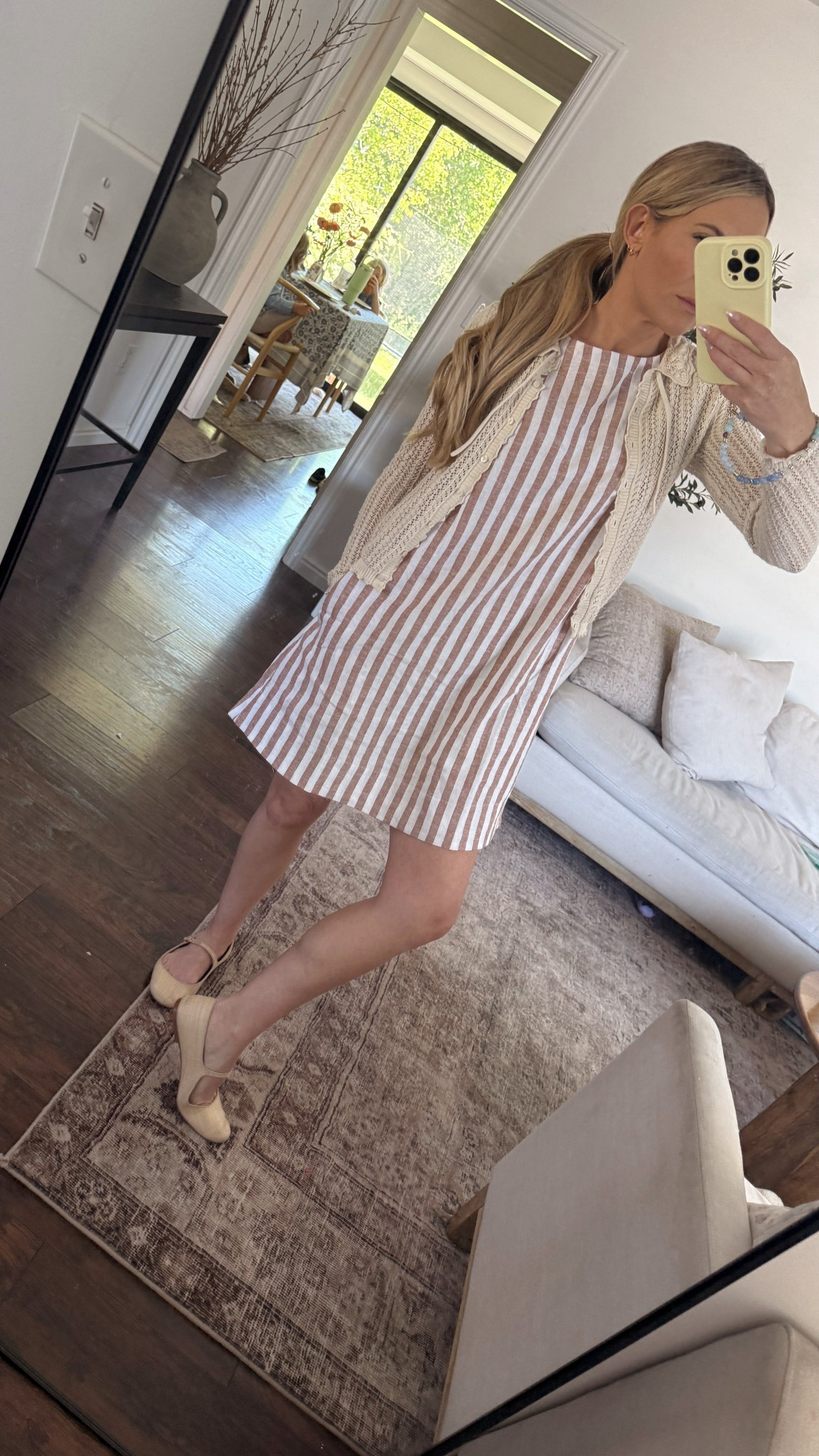 Linen blend shift dress on sale for 40% off 

#LTKSaleAlert #LTKSummerEdit #LTKFindsUnder50