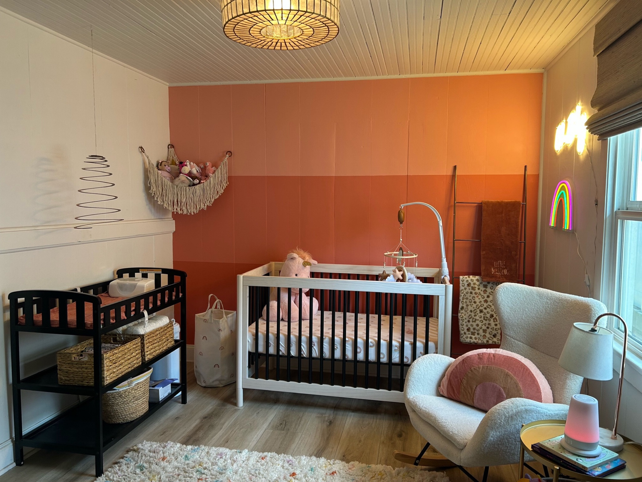 Nursery, baby girl nursery, rainbow baby nursery, pink nursery 

#LTKbaby #LTKbump #LTKfamily