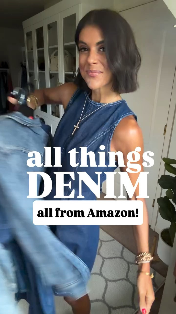 All things denim!! Rounding up my favorite denim dresses, vests, jackets, and tops! Love these! Comment DENIM + I’ll send it all your way! Everything in my bio, and also here 👇🏼
https://amzlink.to/az0HSyrMpohzc